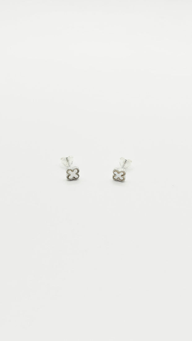 Some Very Lucky Sterling Silver Stud Earrings 345 346
