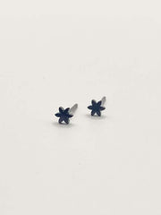 Some Black Star Stainless Steel Stud Earrings 481
