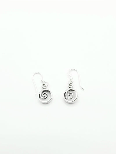 Some Sterling Silver Koru Hook Earrings 773