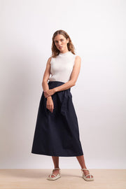 Neris Funfair Skirt in Dark Ink 2783
