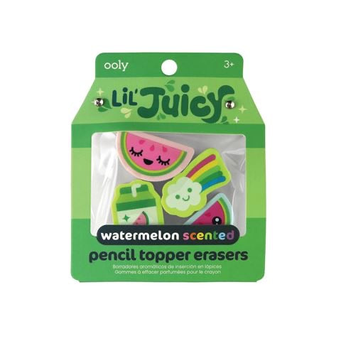 Ooly - Set of 4 - Pencil Topper Eraser