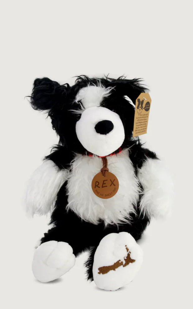 Moana Road Rex the NZ Sheep Dog Soft Toy 9146