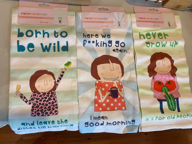 Rosie Made a Thing Tea Towel