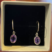 Some Sterling Silver Coloured Semi-Precious Drop Earrings 888