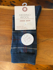 DS Women's Merino Wool Crew Tartan Socks 960313