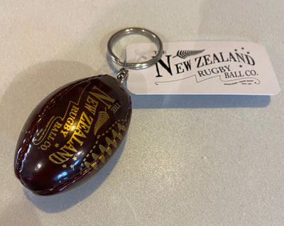 Moana Road New Zealand Rugby Ball Keychain