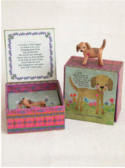 Natural Life Lucky Charm Puppy in a Box 113