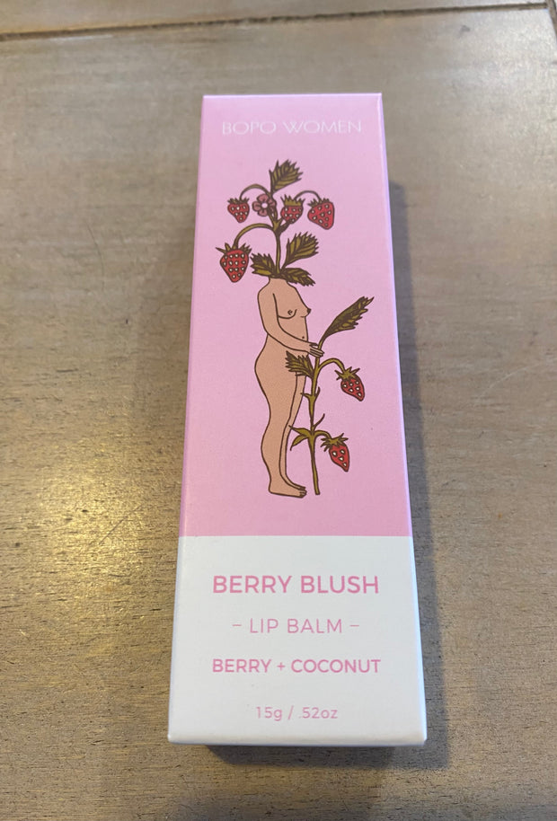 Bopo Women Berry Blush Lip Balm