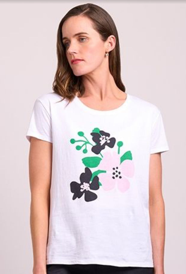 Preen Floral Tee with Round Neck TP11321