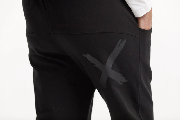 Home-lee AVENUE PANTS -Black with Matte Black X