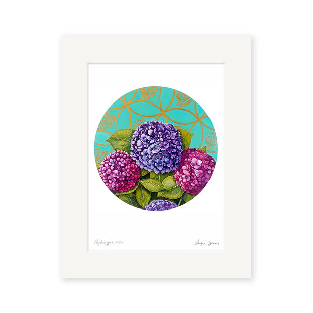 100% NZ Matted Print Angie Dennis