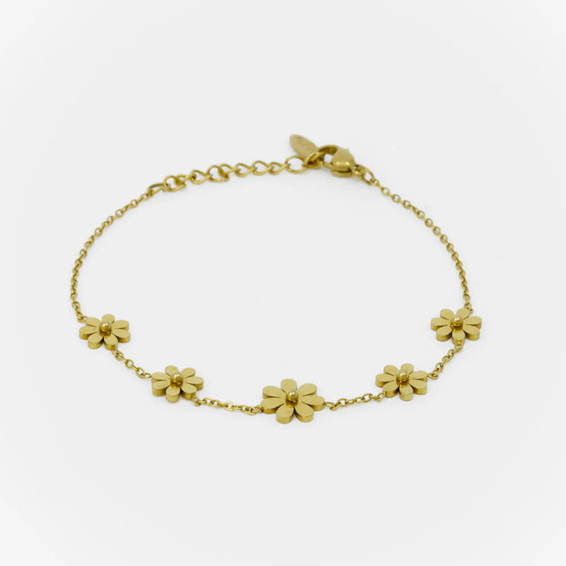 Other Things Daisy Bracelet Gold 4003