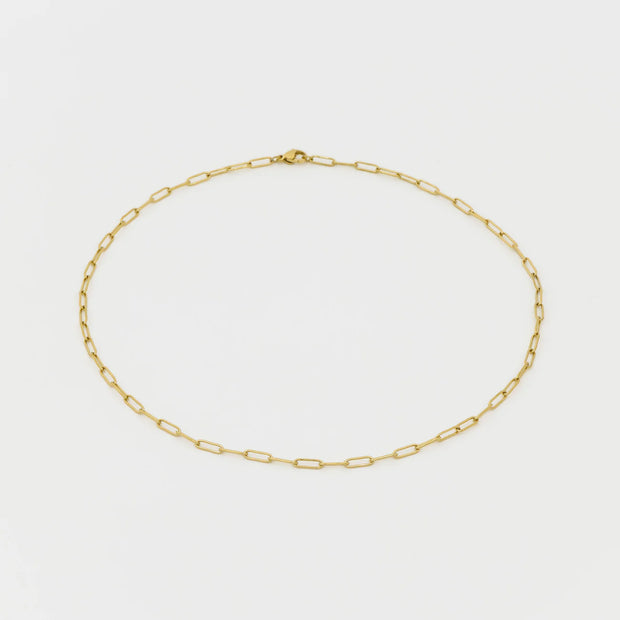 Other Things Rosa Necklace 5004 Gold Plated