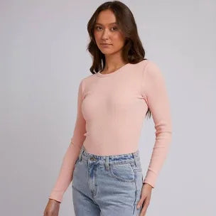 Silent Theory Rib Long Sleeve Tee 60X5221
