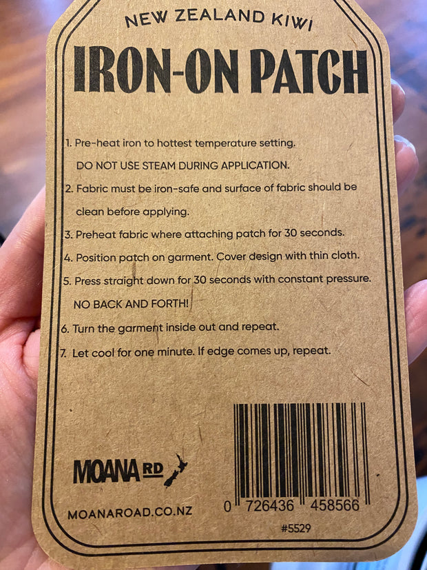 Moana Road Iron-On Patch