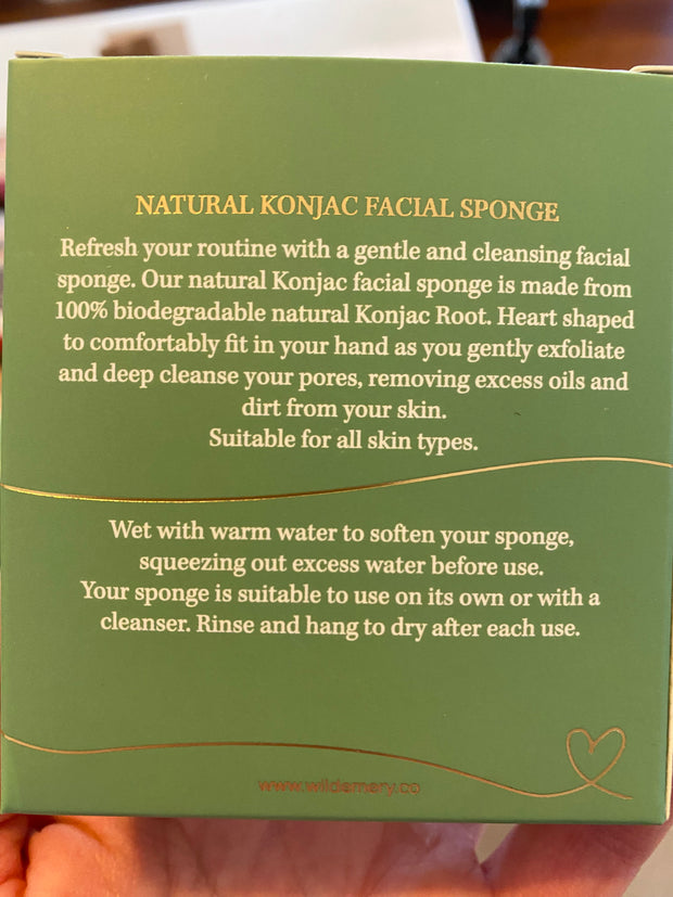 Wild Emery Natural Konjac Facial Sponge
