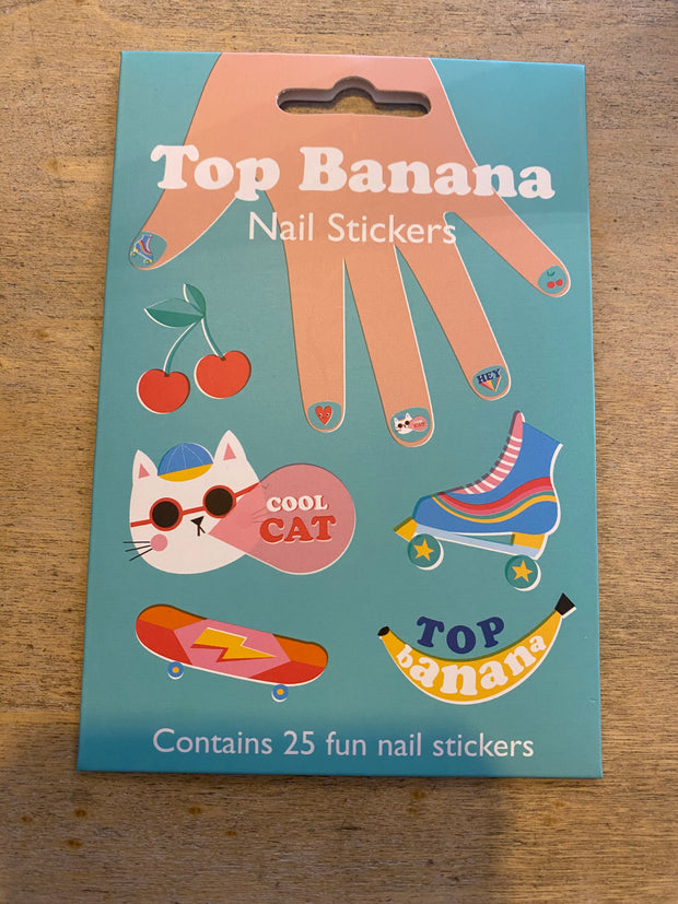 Rex London Top Banana Nail Stickers