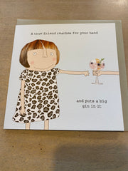 Rosie Made a Thing True Friend Card 283