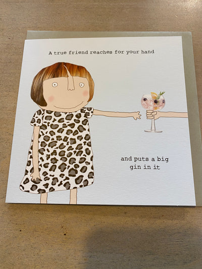 Rosie Made a Thing True Friend Card 283