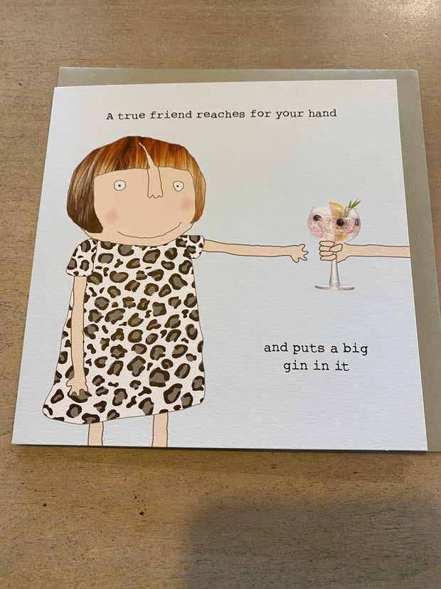Rosie Made a Thing True Friend Card 283