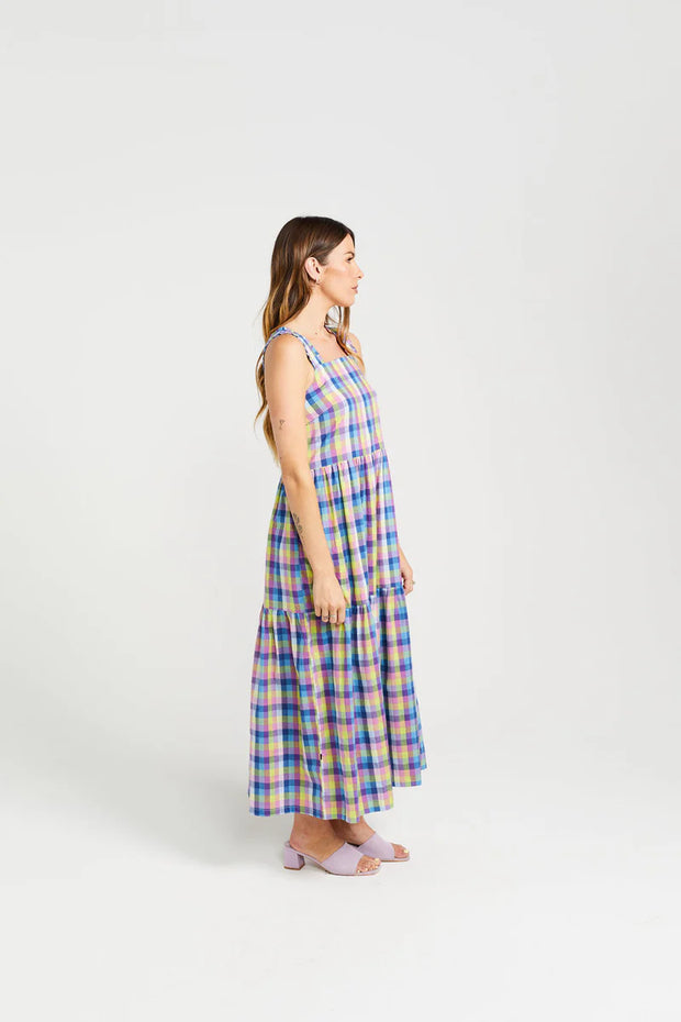 Thing Thing Ziggy Zag Dress in Summer Picnic 8518