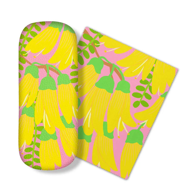 100% NZ Bright Botanical Glasses Case