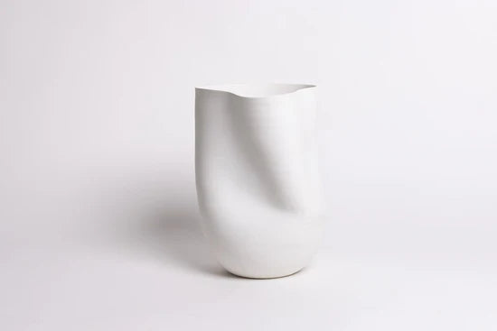 Ned Knew Vase White 24075 Small