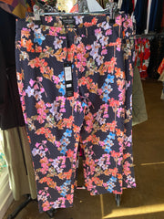 Vassalli Willa 274LW Printed Slim Leg 7/8 Length Lightweight Pull On Pants