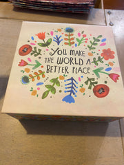 Natural Life Happy Box 023 You Make the World a Better Place