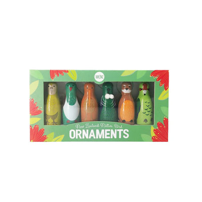 100% NZ Native Bird Christmas Ornaments 013