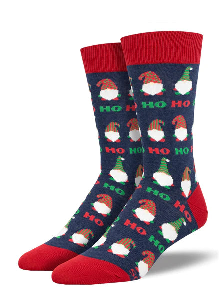 Socksmith HoHo Homies Navy Heather Mens/Large Unisex