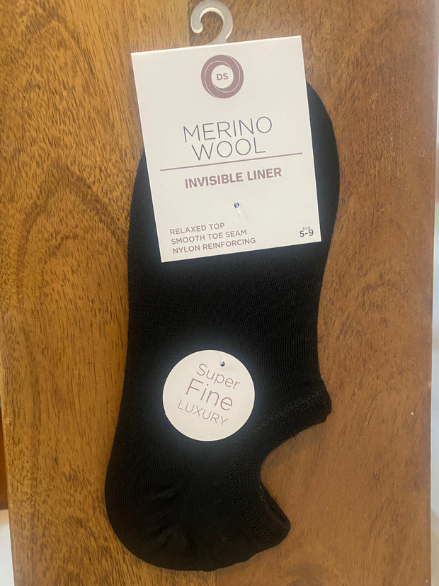 DS Merino Wool Mix Invisible Liner Socks 960281X