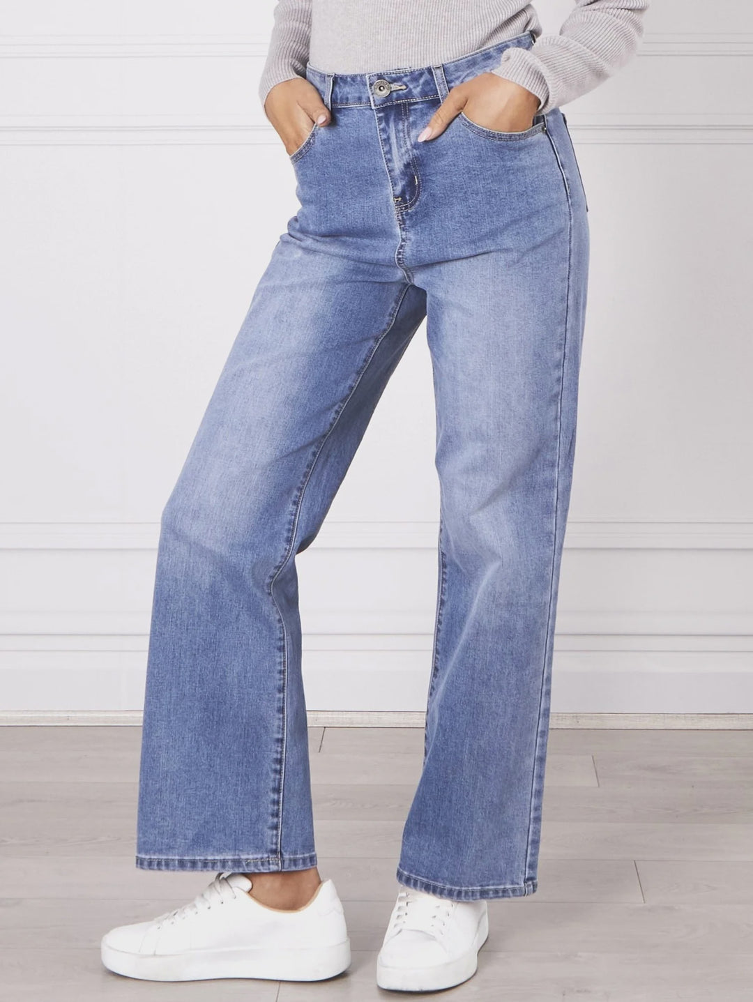 Monaco Jeans Demi Wide Leg Blue PDN03MJ – Florence Boutique NZ