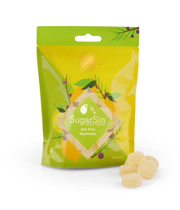 Sugar Sin Gin Fizz Gummies 100g