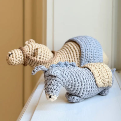 Above Rubies Camel and Donkey Nativity Set