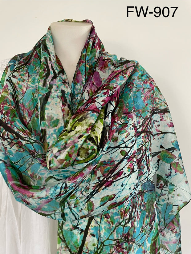 Vismaya Silk Scarf