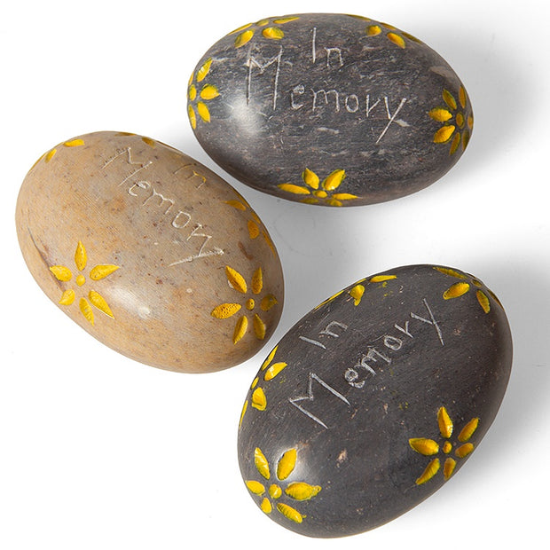 Trade Aid In memory pebble stone 09.01.1395