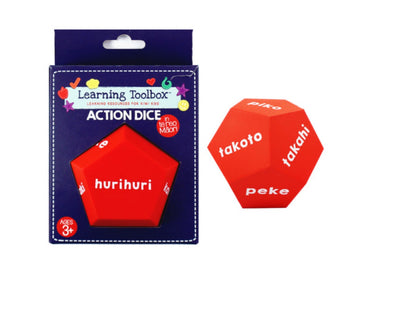 Koha Create Te Reo Māori Dice 12 Sides Action Dice