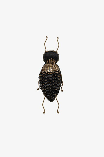 Antler Beetle Brooch