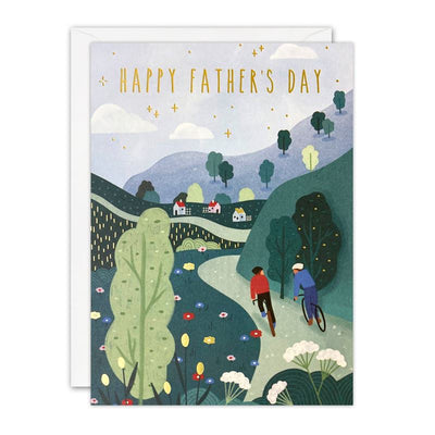 James Ellis - Happy Father's Day Dad Cycling  Card JSJ4186