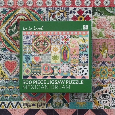 La La Land - Mexican Dreams Tile 500 Piece - Jigsaw Puzzle