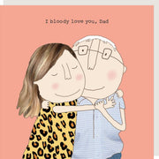Rosie Made A Thing - Love Dad - Father's Day Card