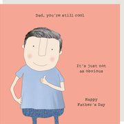 Rosie Made A Thing - Not Obvious - Father's Day Card