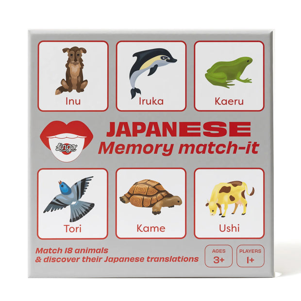 Lingo Animals Memory Match It Game