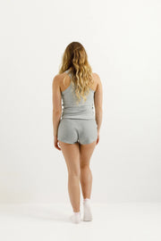The Goodnight Society Jersey Boxers Charcoal Marle 138 07