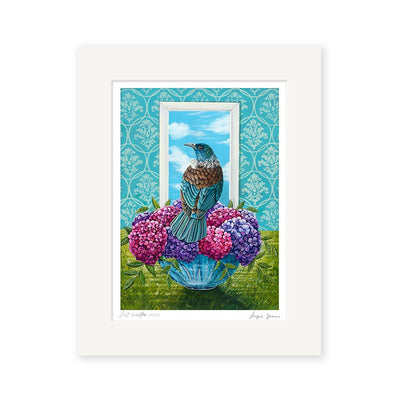 100% NZ Matted Print Angie Dennis