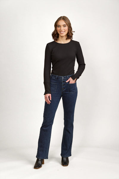 Knewe Potter Jean in Slate 7086F