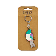 100% NZ Wooden Keyring