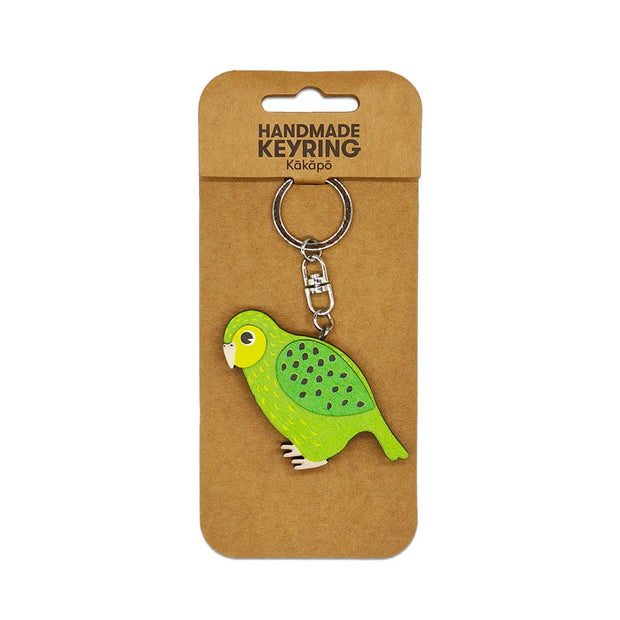 100% NZ Wooden Keyring