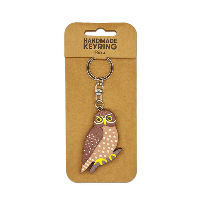 100% NZ Wooden Keyring